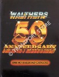 Book cover of 50th Anniversary - 1982 HO Railroad Catalog by Walthers